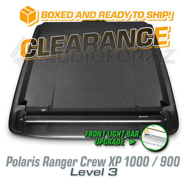 2013+ Polaris Ranger Crew XP 1000 / 900 LEVEL 3 Stereo Top with Light Bar  (4-Door)