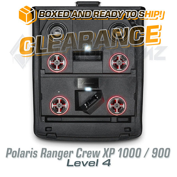 2013+ Polaris Ranger Crew XP 1000 / 900 LEVEL 4 Stereo Top (4-Door)