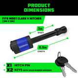 2" Locking Trailer Hitch Pin