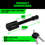 2" Locking Trailer Hitch Pin