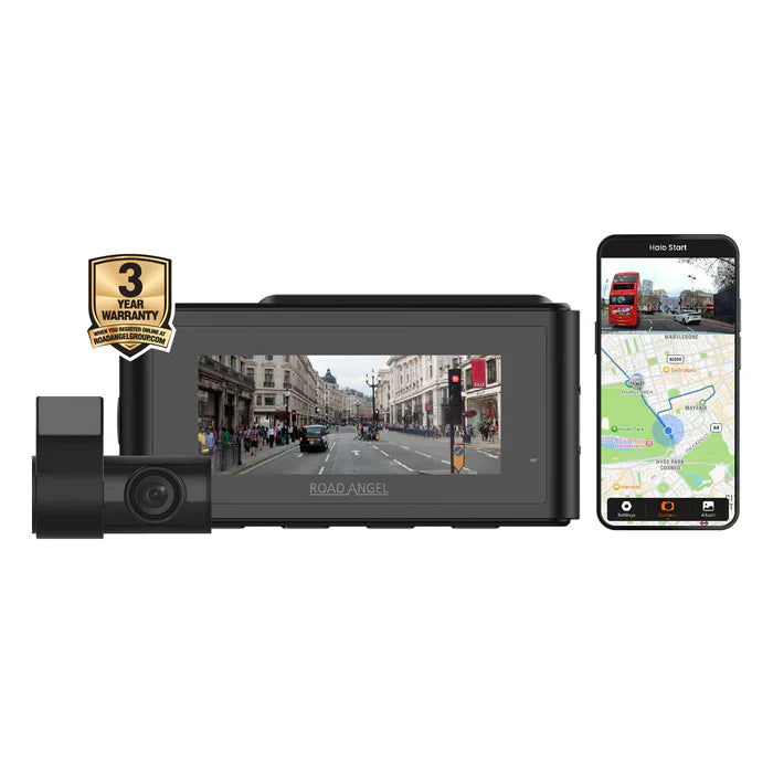 ROAD ANGEL Halo Play 4K Dual Dash Cam ZZ2