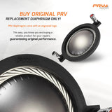 RPD2500Ti PRV ORIGINAL REPLACEMENT DIAPHRAGM PRV