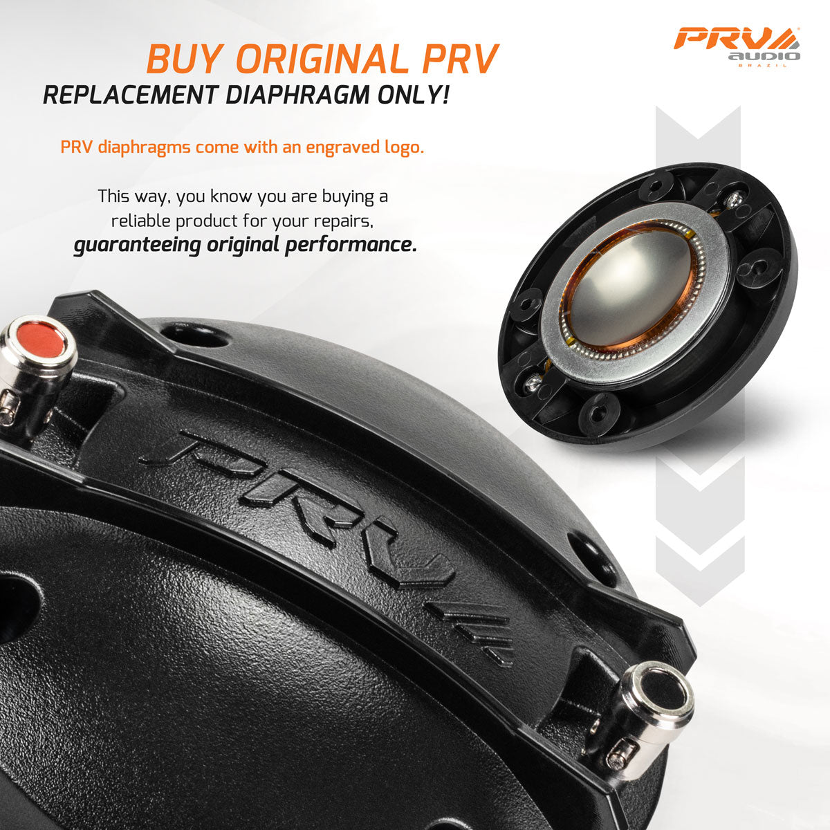 PRV Audio RPD280Ti Replacement Diaphragm for Compression Drivers