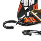 RPM (2 Pack) 2" x 10ft Heavy Duty 3,300Lb Ratchet Strap Tie Downs