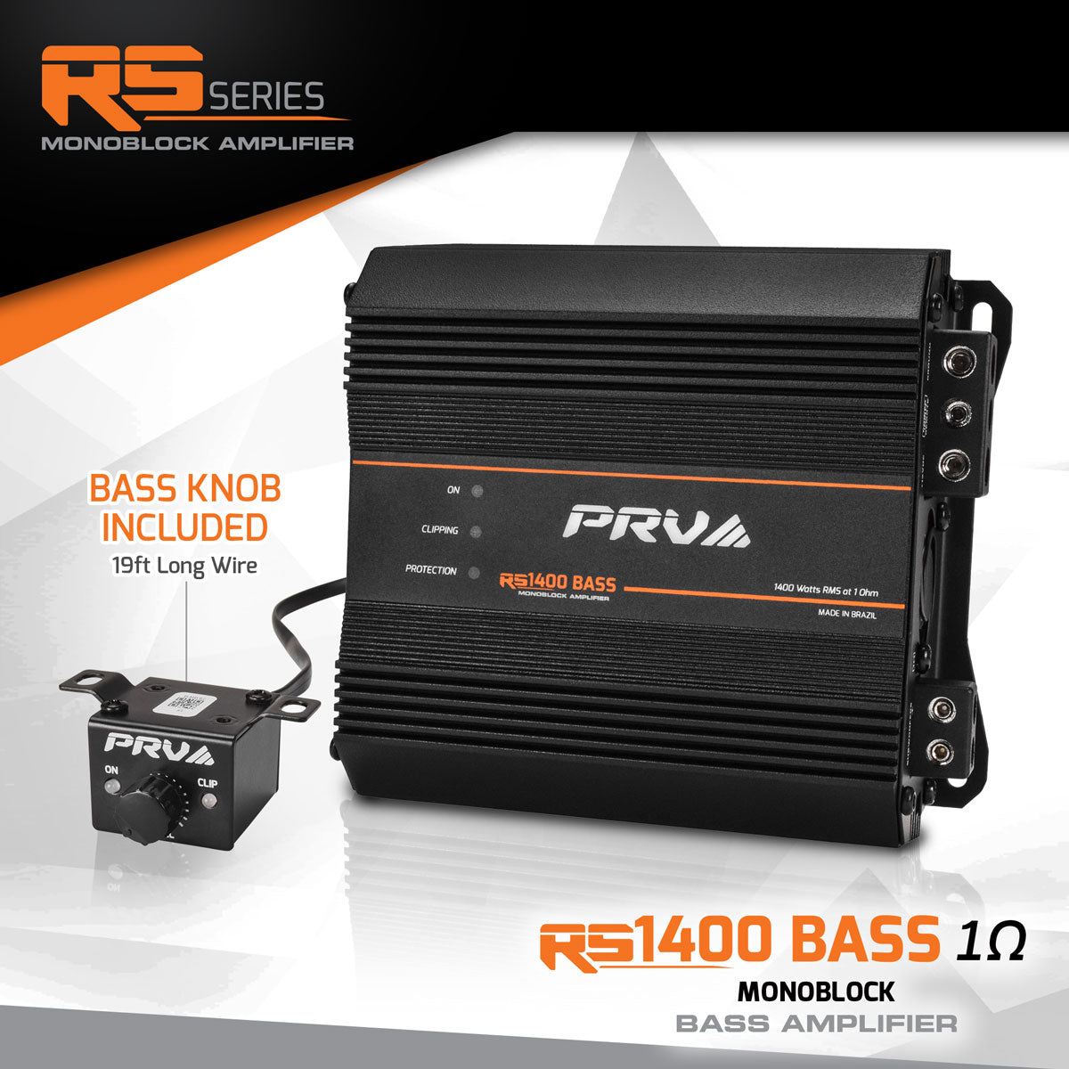 PRV RS1400 BASS 1 Ohm Amplifier PRV Audio