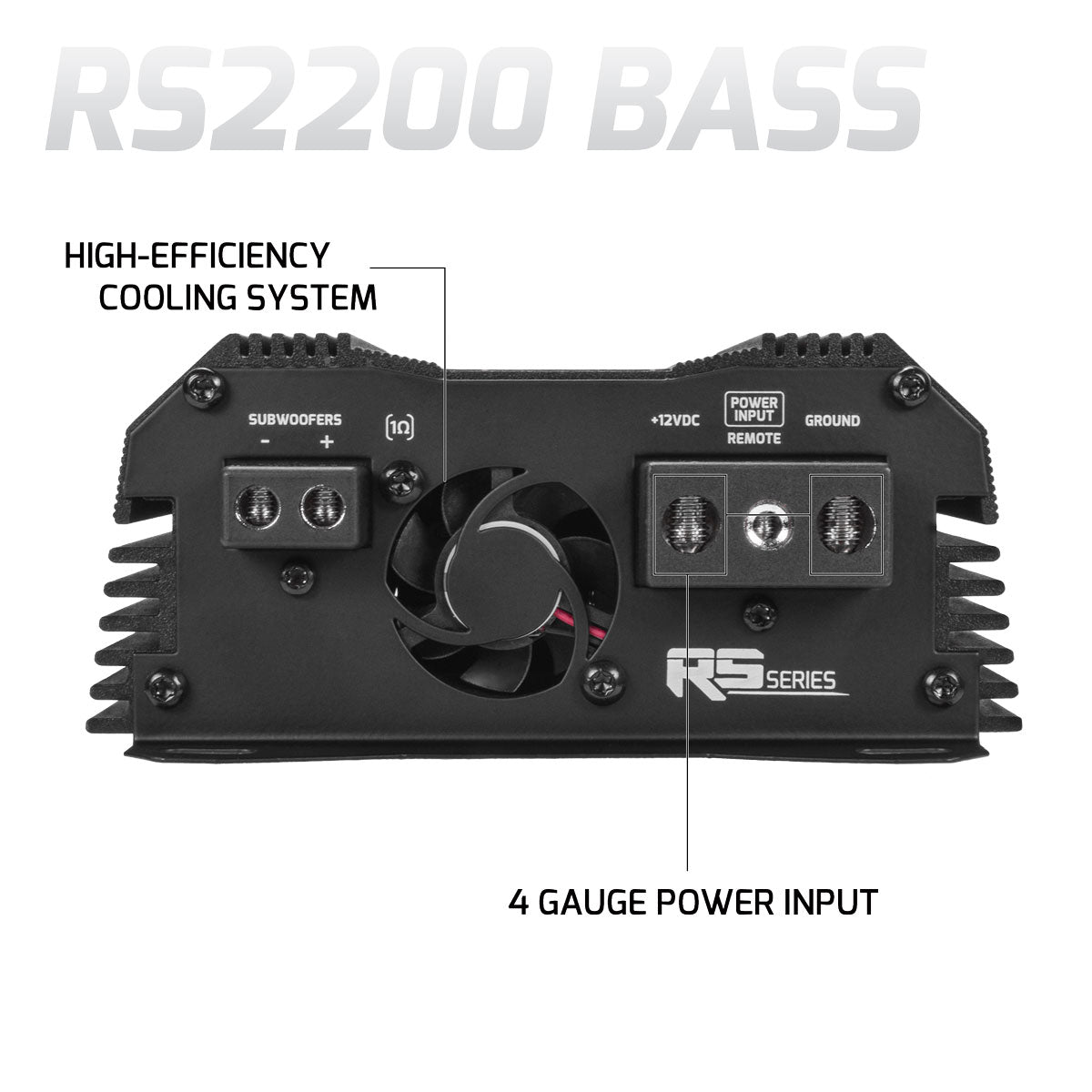 PRV RS2200 BASS 1 Ohm Amplifier PRV Audio