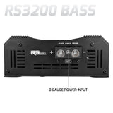 RS3200 BASS 1 Ohm - 1 Channel Monoblock Amplifier PRV