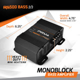 PRV Audio RS500 BASS 1 Ohm Monoblock Subwoofer Amplifier 500 Watts