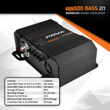 PRV RS500 BASS 2 Ohm Amplifier PRV Audio