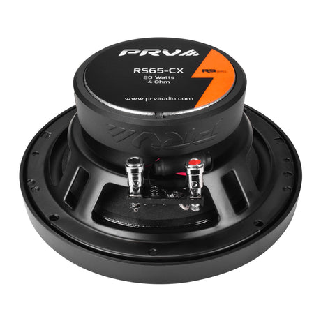 PRV Audio RS65-CX 6.5" 2-Way Coaxial Car Speakers 80 Watts RMS Pair