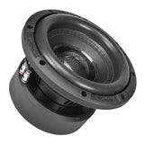 RS8-SUBD4  PRV 8” Car Subwoofer  Dual 4 Ohm 500 Watts PRV