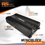 PRV RS8200 BASS 1 Ohm Amplifier PRV Audio