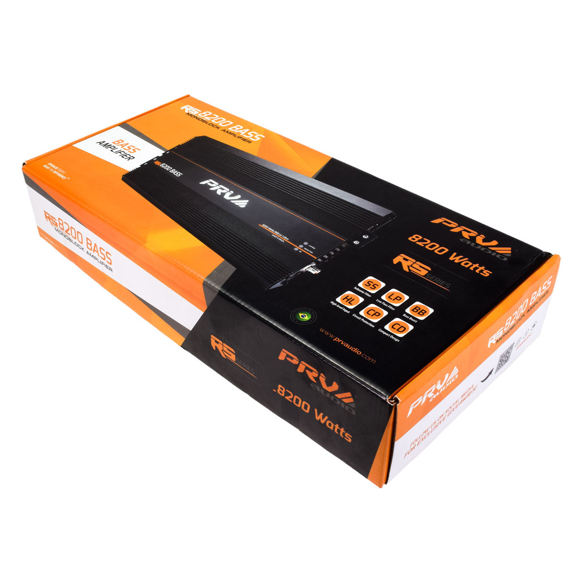 PRV RS8200 BASS 1 Ohm Amplifier PRV Audio