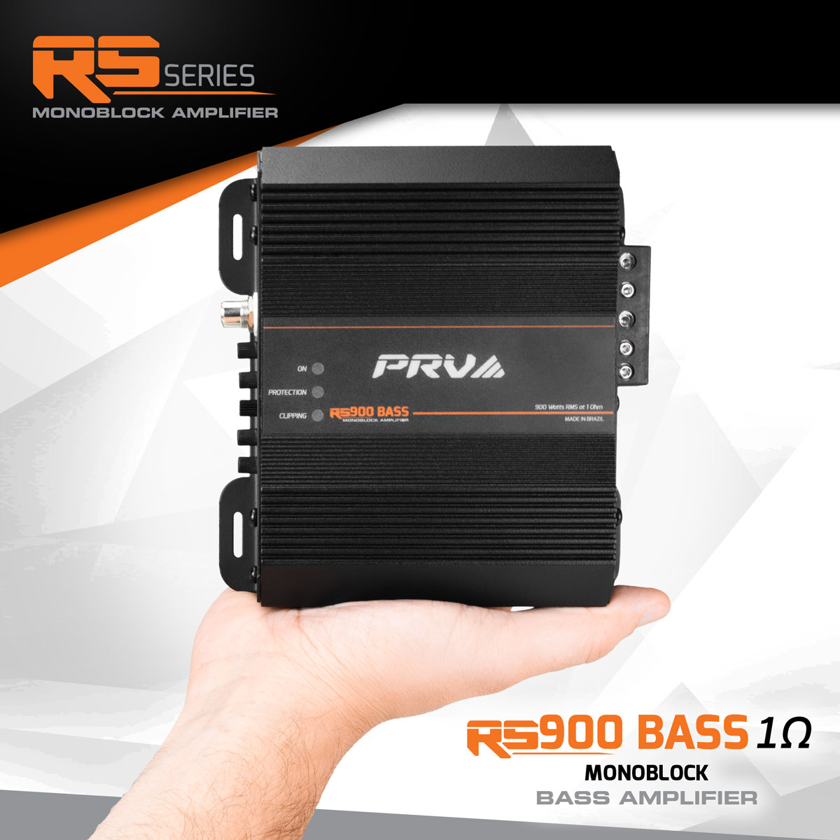 PRV Audio RS900 BASS Monoblock Car Amplifier 1 Ohm 900W