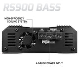 PRV Audio RS900 BASS Monoblock Car Amplifier 1 Ohm 900W