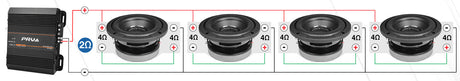 PRV Audio RS900 BASS 2 Ohm Monoblock Subwoofer Amplifier