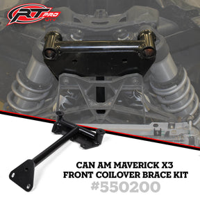 Front Coilover Brace Kit | CanAm Maverick X3 RT Pro UTV