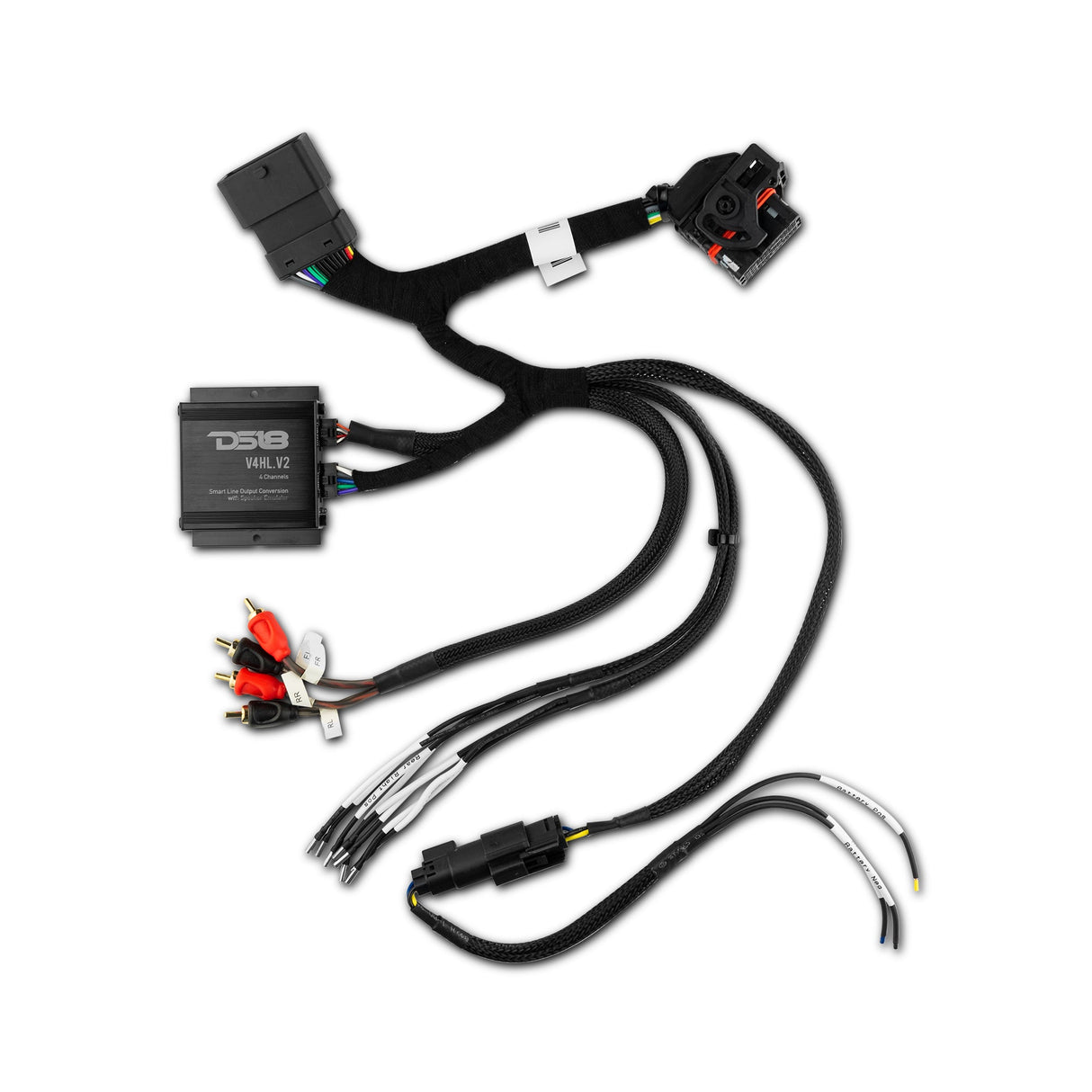 2014-Up Harley-Davidson Street Glide or Road Glide Rear Upgrade Package - 2x PRO Mid-Range w/ Driver | 1x Marine Amp