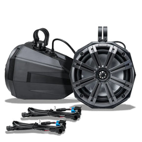 Polaris RZR OEM Audio-Expansion Kit | 2-Tower Speaker Add-on Kit w/8" Kicker Speakers SSV Works
