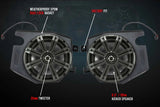 2014-2023 Polaris RZR Front Kick 6.5" Speaker Pods SSV Works