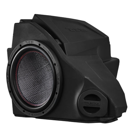 Polaris RZR Glove Box 10" Subwoofer Enclosure 1200 Watts Carbon Fiber Subwoofer DS18