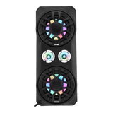 Polaris RZR Pro Waterfall Center Console Enclosure for 2020+ Models – Preloaded with 6.5" Speakers & 2.3" Tweeters | Digital LED Lights