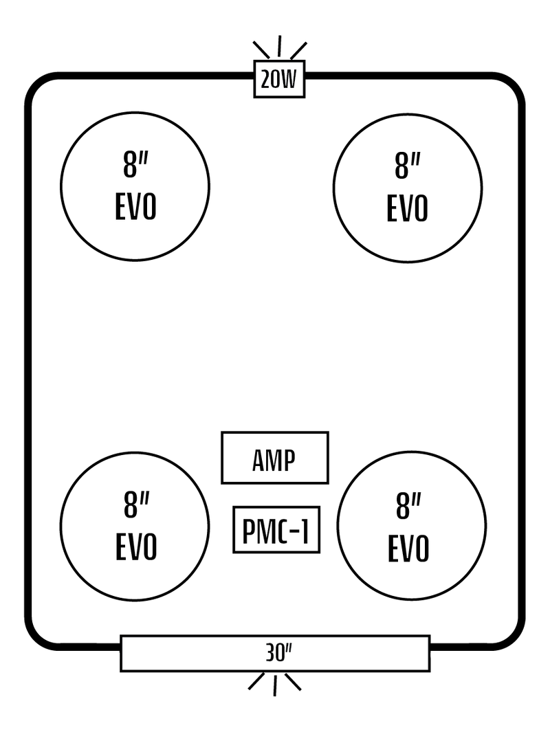 2025+ Polaris RZR Pro S Stereo Tops (2-Seat)