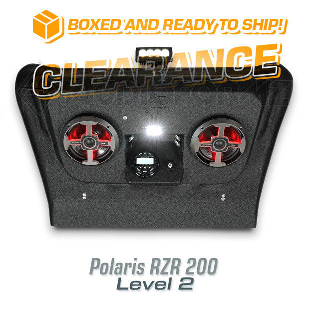 2022+ Polaris RZR 200 LEVEL 2 Stereo Top (2-Seat) Polaris