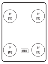 2014-23 Polaris RZR XP 4 1000 / 2015+ RZR 4 900 Stereo Tops (4-Seat)