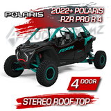 2022+ Polaris RZR Pro R 4 Stereo Tops (4-Seat) Polaris