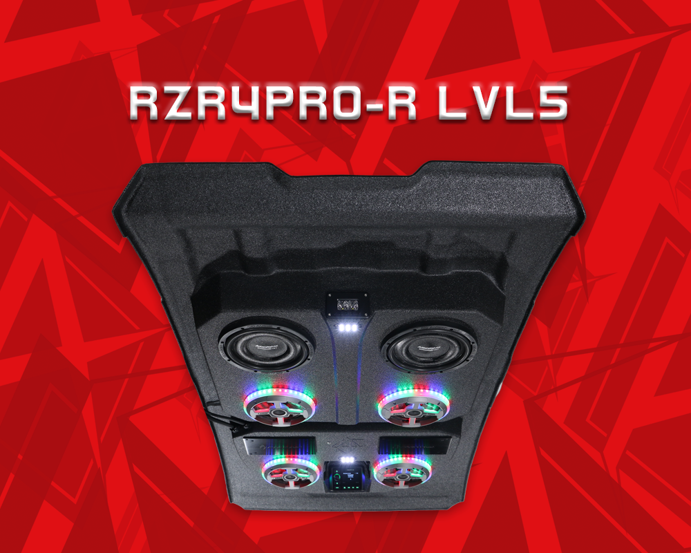 2022+ Polaris RZR Pro R 4 Stereo Tops (4-Seat)