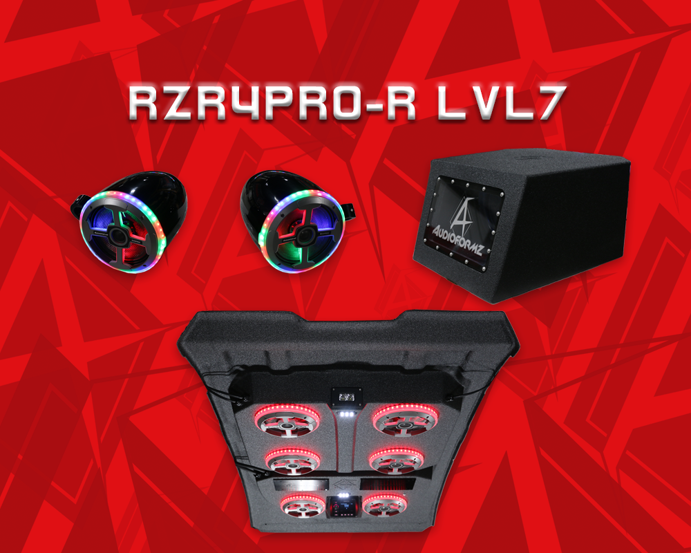 2022+ Polaris RZR Pro R 4 Stereo Tops (4-Seat) Polaris