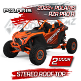 2022+ Polaris RZR Pro R Stereo Tops (2-Seat) Polaris