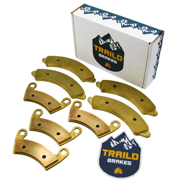Polaris RZR PRO R/PRO R 4/Turbo R/Turbo R 4/XP 4 Turbo S 2019-2025 Brass Brake Pad Set Traild