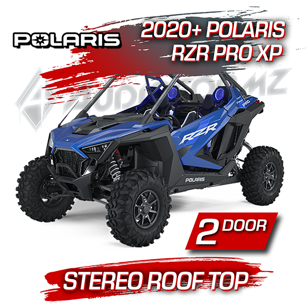 2020+ Polaris RZR Pro XP Stereo Tops (2-Seat) Polaris