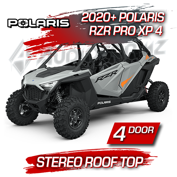 2020+ Polaris RZR Pro XP 4 Stereo Tops (4-Seat)