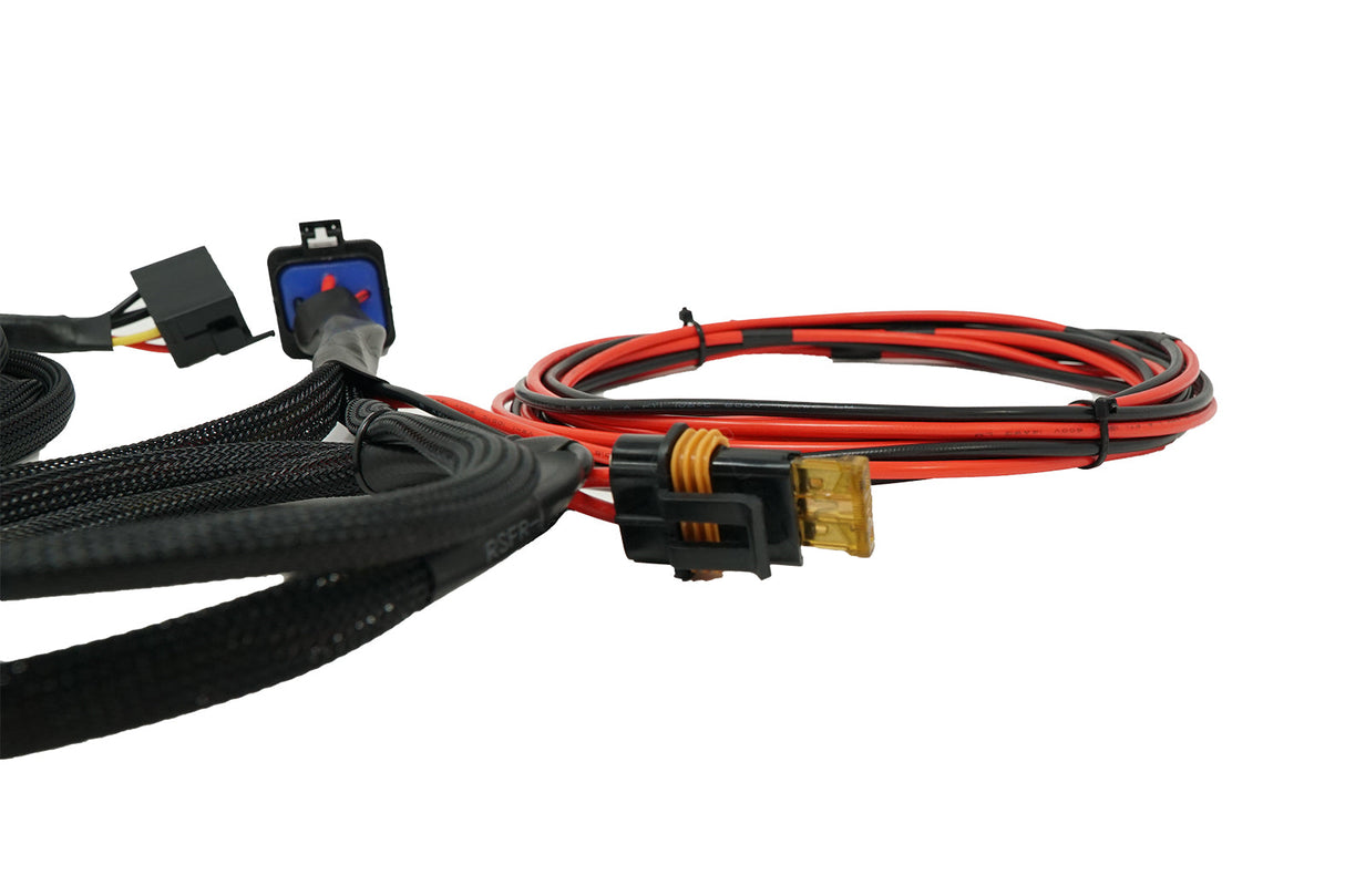 RZR® Pro Series High Current Harness + Rocker Switch & Pulse Bar Plug | UTVS-PRO-HRN-HC-RKR UTV Stereo