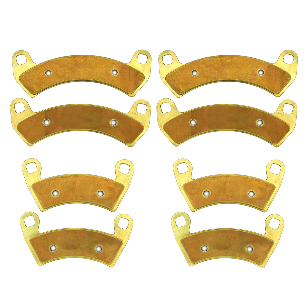 Polaris RZR XP TURBO/XP 4 TURBO/PRO XP/PRO XP 4 2016-2026 Brass Brake Pad Set Traild