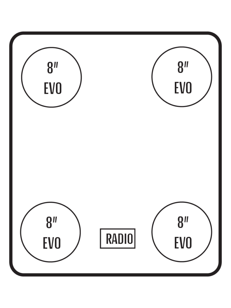 2018+ Polaris RZR Turbo S Stereo Tops (2-Seat)