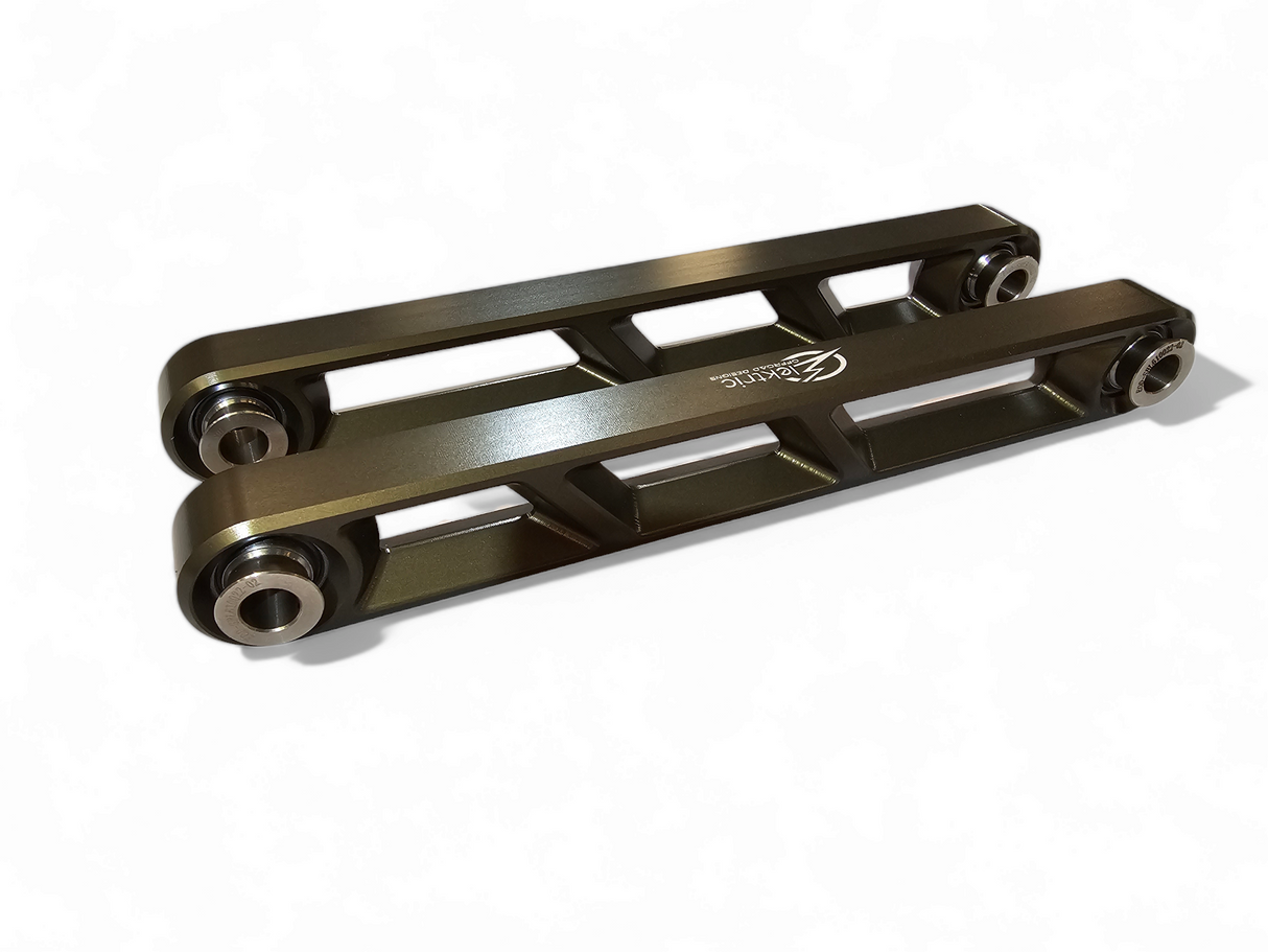 2022 to Current Polaris RZR Pro R Rear Sway bar Link in Gun Metal Finish www.elektricoffroad.com