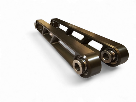 2022 to Current Polaris RZR Turbo R Rear Sway bar Link in Gun Metal Finish www.elektricoffroad.com