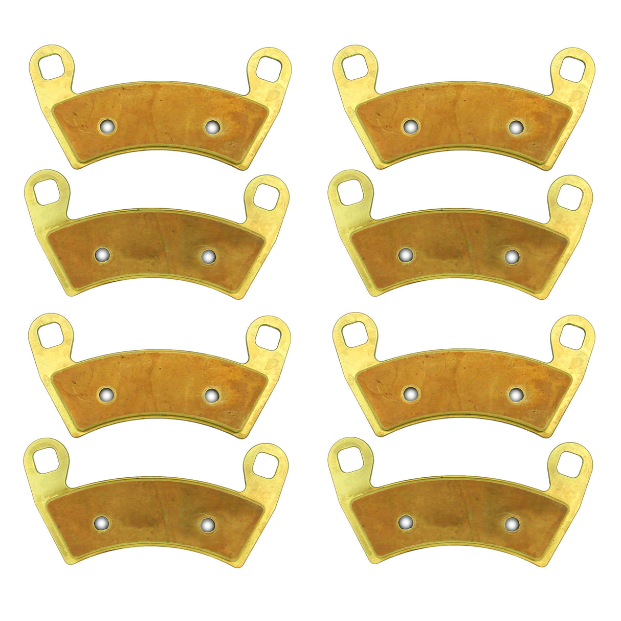 Polaris Ranger Crew 570/700/800/900/XP 1000/Diesel 2008-2024 Brass Brake Pad Set Traild