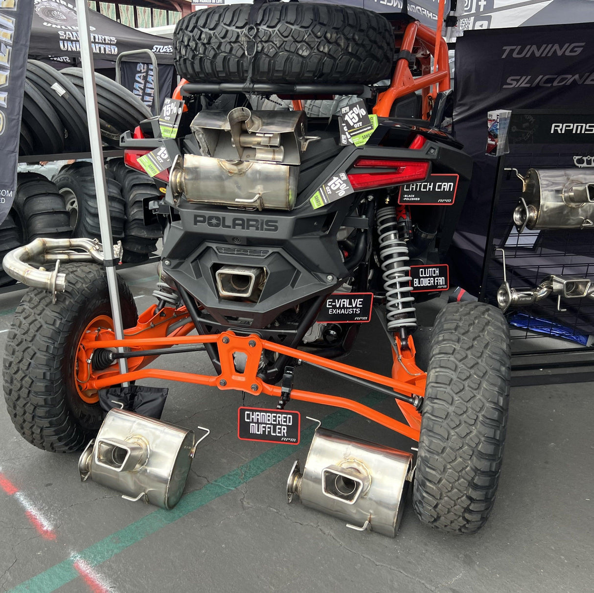 RPM Polaris RZR Pro R Chambered 3" Performance Exhaust