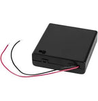 4 AA Battery Holder with On/Off Switch TekShack