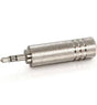 RadioShack Silver 3.5mm Male to 6.35mm Female Stereo Audio Adapter TekShack