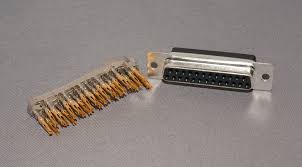 Radio Shack 25 Positive D-Sub Connector, Crimp-type, Female, 276-1430 TekShack
