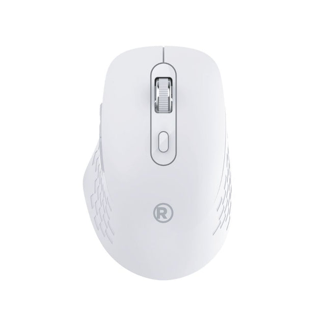 RadioShack Wireless Mouse with Nano USB Receiver 1600 DPI, 6 Buttons 2607137 White TekShack