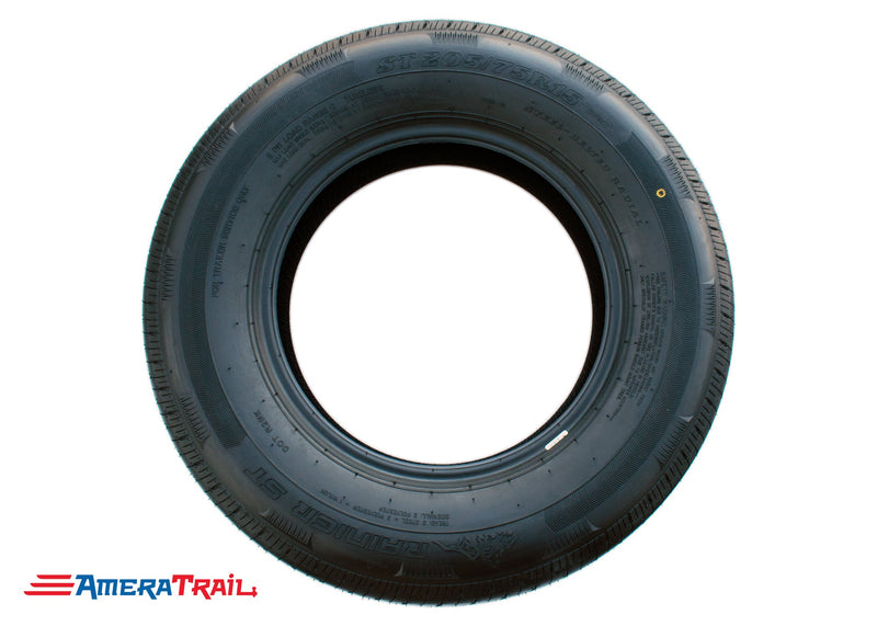 205 / 75 R 15 Load Range C, Steel Belted Radial Tire, Tire brand may vary.