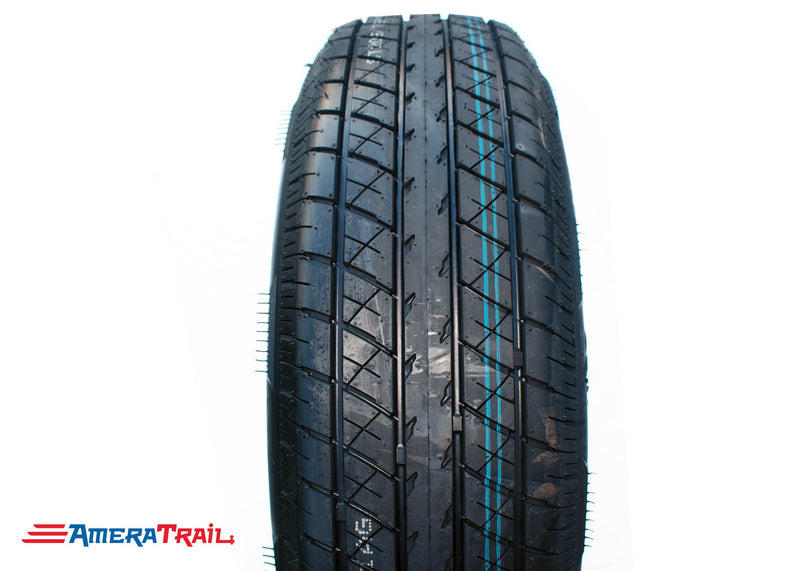 205 / 75 R 15 Load Range C, Steel Belted Radial Tire, Tire brand may vary.