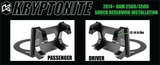 KRYPTONITE DEATH GRIP FRONT SHOCK RESERVOIR MOUNT KIT FOR 2014-2026 RAM 2500/3500